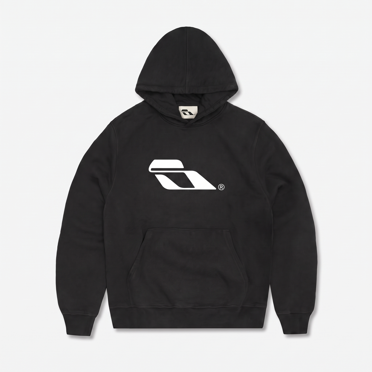 SOULTIES STUDIO® Pullover Hoodie — Black / White