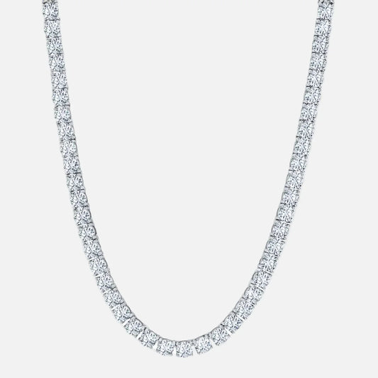 TENNIS CHAIN - 4MM - SILVER
