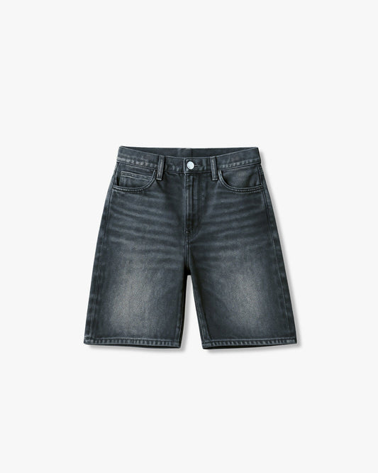 SOULTIES STUDIO® Denim Jorts "Phantom Black"
