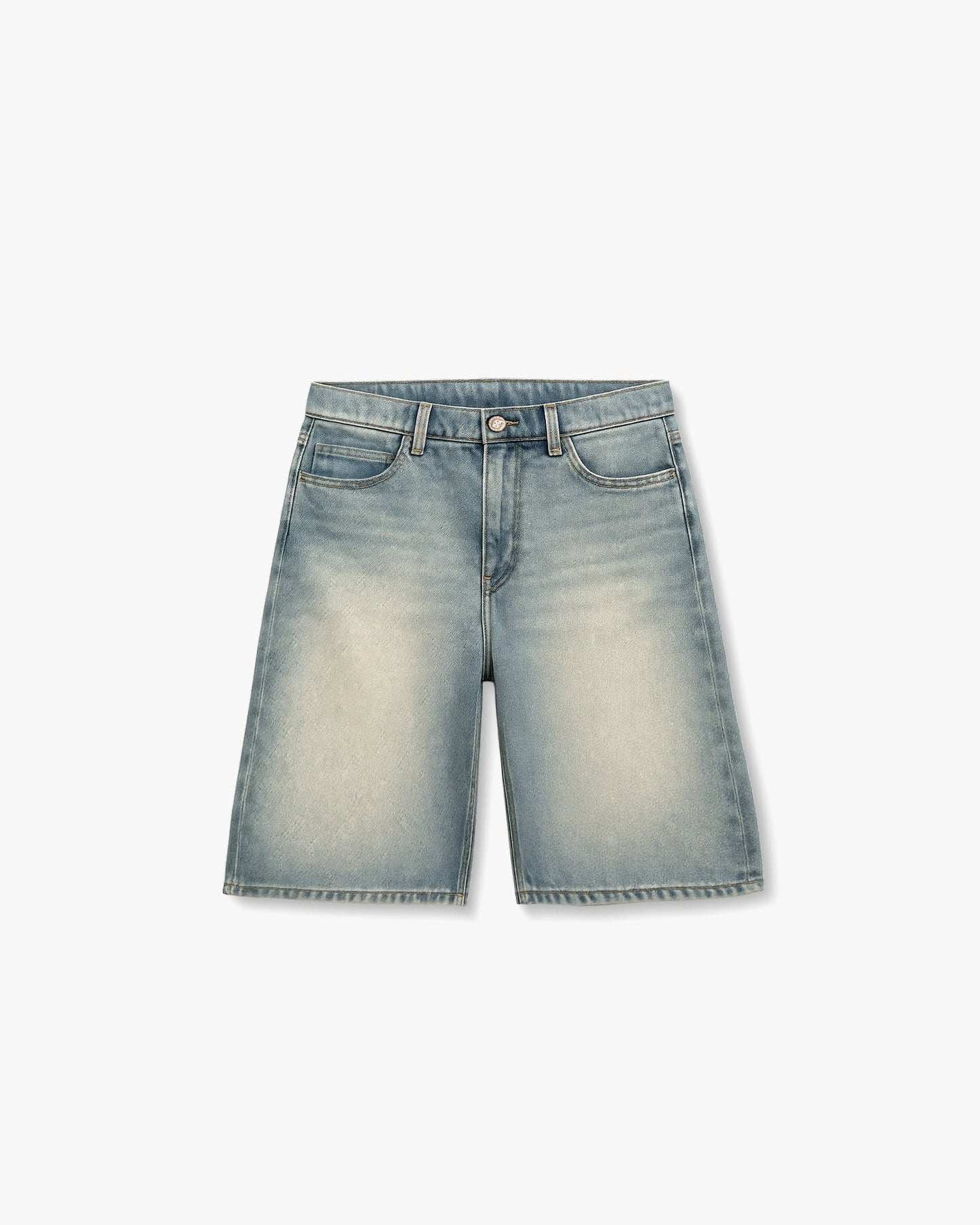 SOULTIES STUDIO® Denim Jorts "Sahara Sky"
