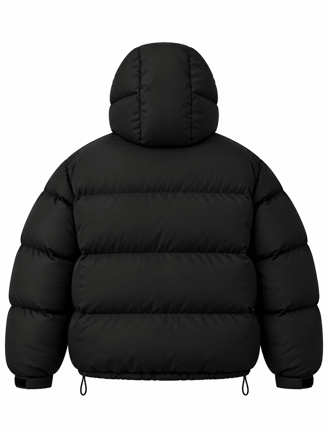 SOULTIES STUDIO® Balaclava Puffer Jacket — Black