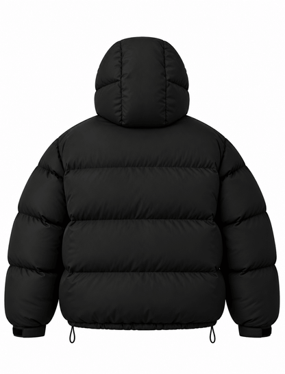 SOULTIES STUDIO® Balaclava Puffer Jacket — Black