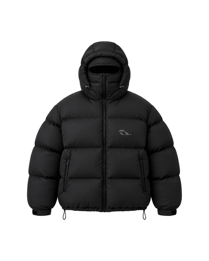 SOULTIES STUDIO® Balaclava Puffer Jacket — Black