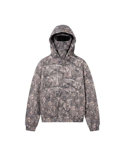 SOULTIES STUDIO® Balaclava Zip Hoodie — Camo