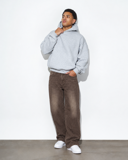 SOULTIES STUDIO® Denim Baggy Essentials – Dubai Chocolate, front