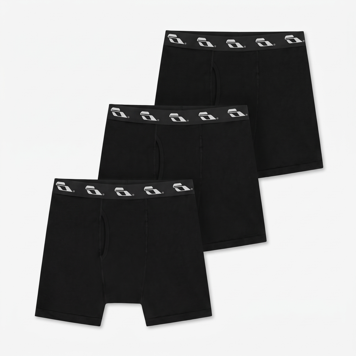 SOULTIES STUDIO® Boxers 3-Pack — Black