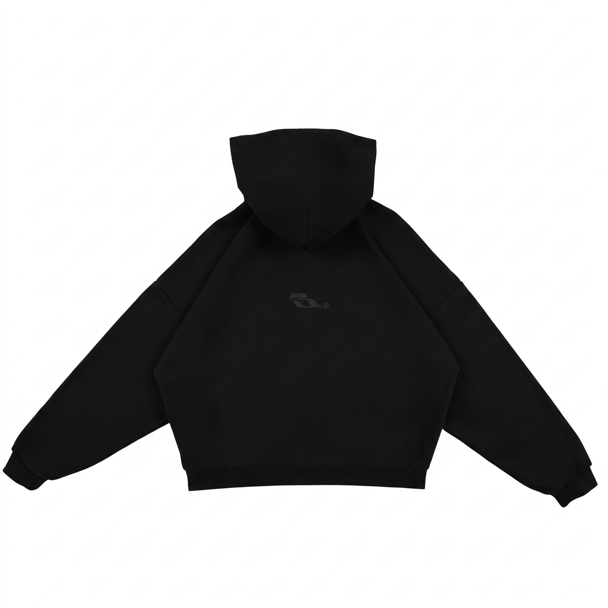 SOULTIES STUDIO® Balaclava Zip Hoodie — All Black