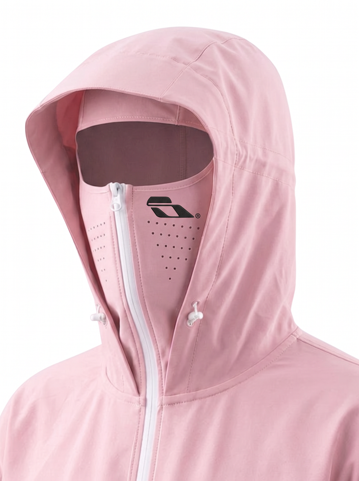 SOULTIES STUDIO® Balaclava Rain Jacket — Pink