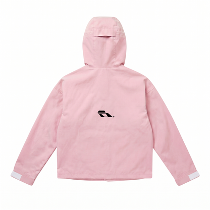 SOULTIES STUDIO® Balaclava Rain Jacket — Pink