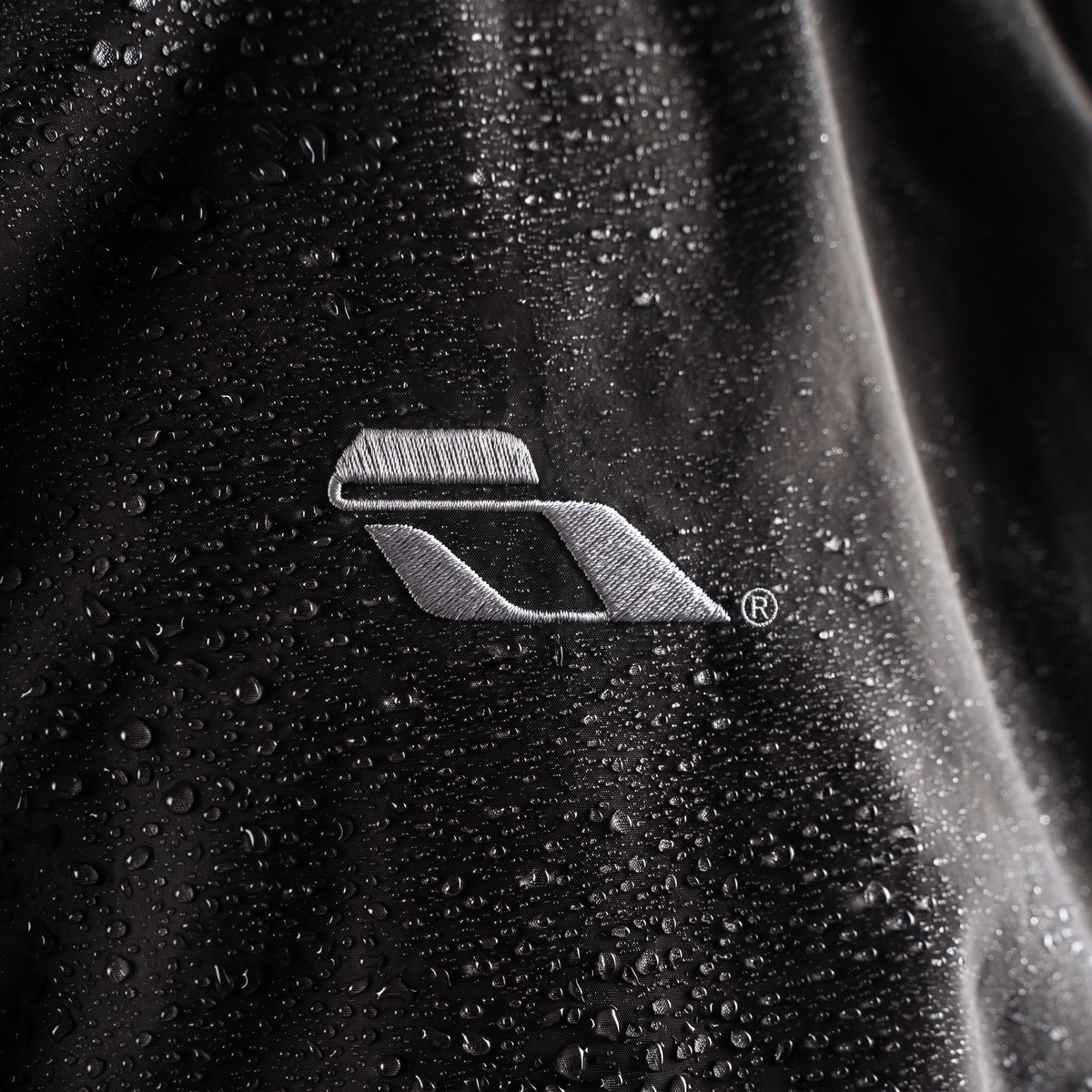 SOULTIES STUDIO® Balaclava Rain Jacket — Black / Grey
