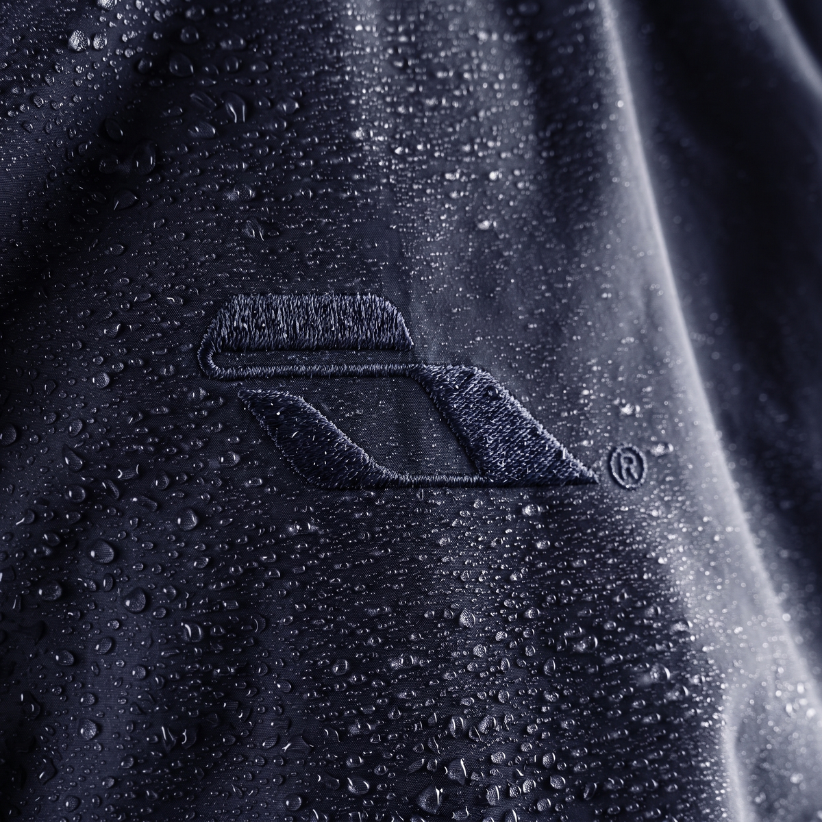 SOULTIES STUDIO® Balaclava Rain Jacket — Black Sapphire
