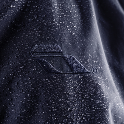 SOULTIES STUDIO® Balaclava Rain Jacket — Black Sapphire