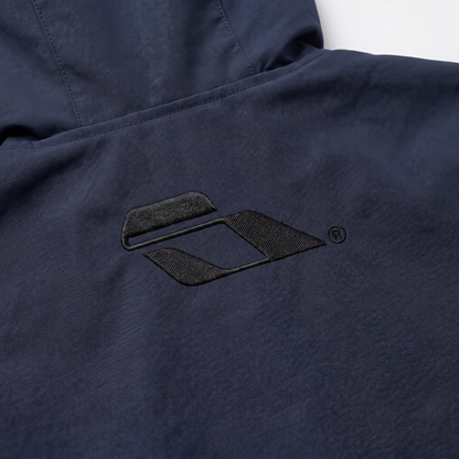 SOULTIES STUDIO® Balaclava Rain Jacket — Black Sapphire