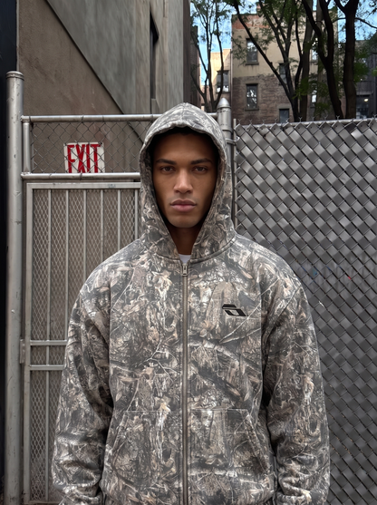 SOULTIES STUDIO® Balaclava Zip Hoodie — Camo
