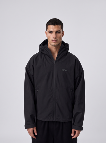 SOULTIES STUDIO® Balaclava Rain Jacket — Black (Pre-Order)