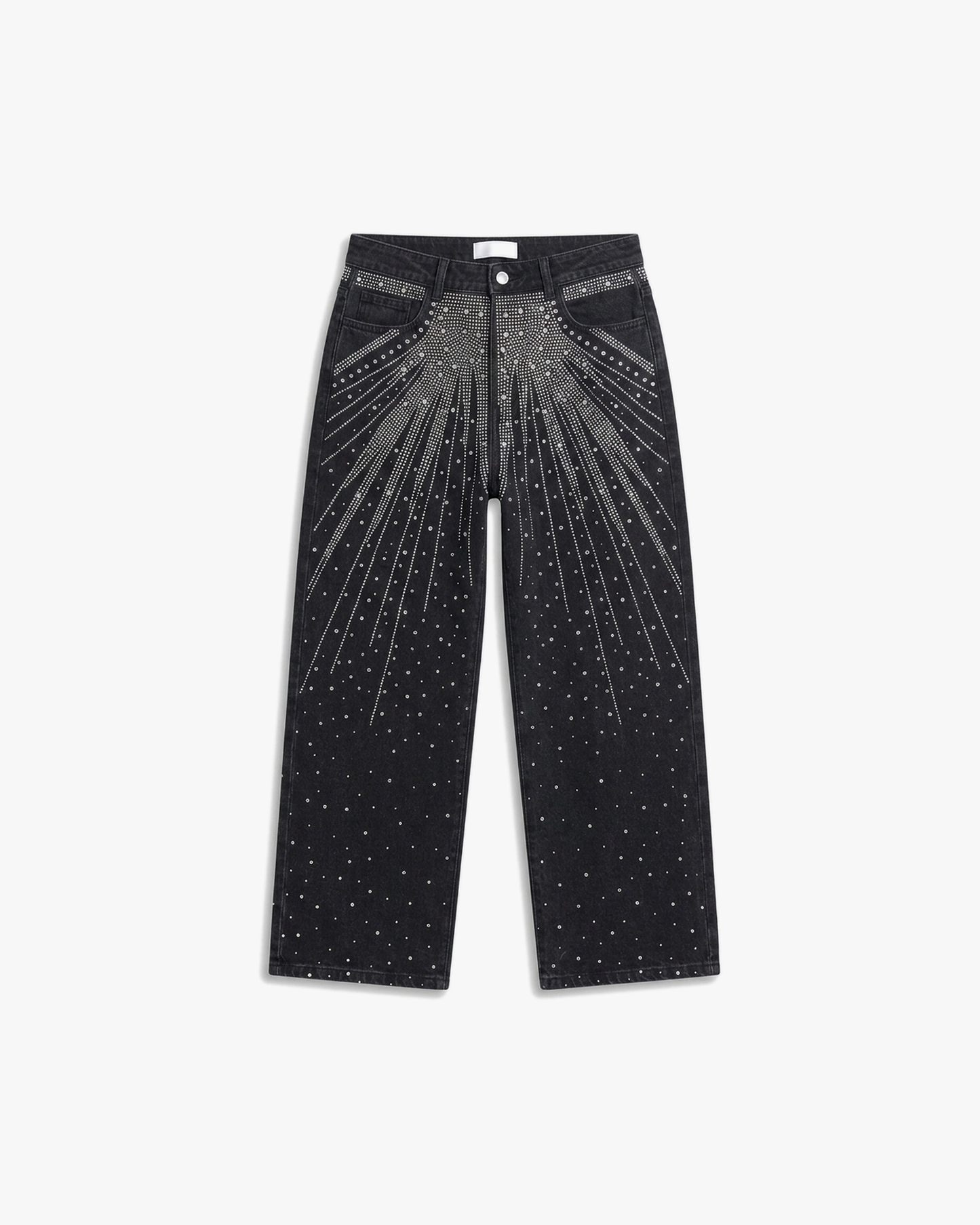 Starfield Rhinestone Denim Phantom Black