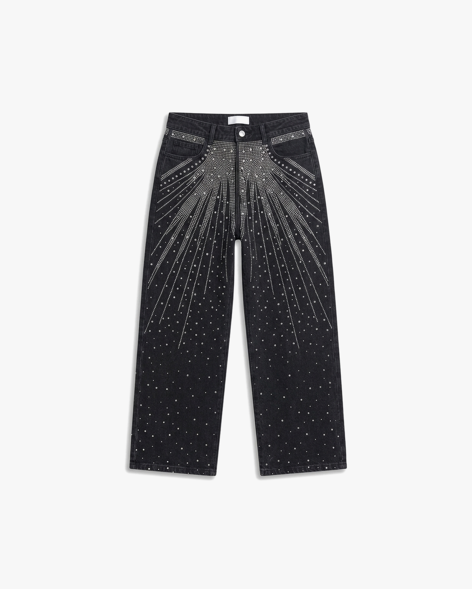 Starfield Rhinestone Denim Phantom Black